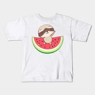 Watermelon Tropical Fruit Kids T-Shirt